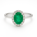 Emerald Diamond Ring