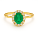 Emerald Diamond Ring