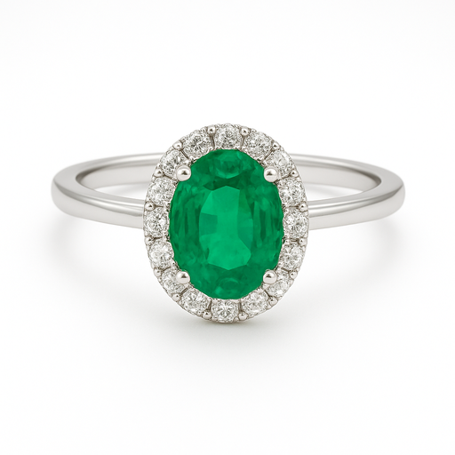 Emerald Diamond Ring